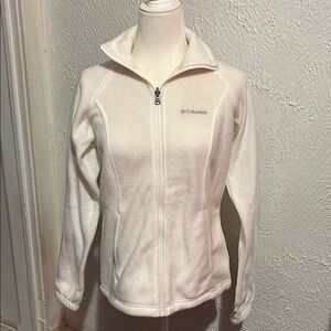 Columbia Women's White Fleece Jacket